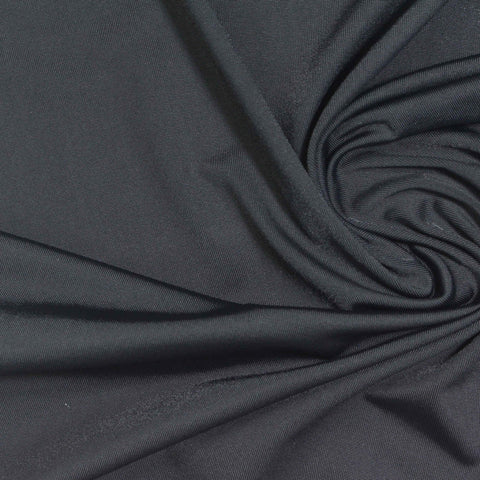 Nylon Stretch Jersey Knit Fabric, 180 gsm, 160 cm — Grey, ref EF-248827