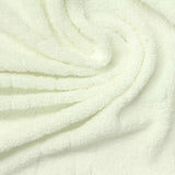 Jacquard Polyester Viscose Knit Fabric, 280 gsm, 170 cm — White, ref EF-260540 — photo 2