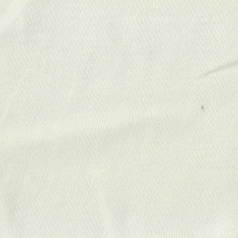 100% Cotton Jersey Knit Fabric, 205 gsm, 140 cm — White