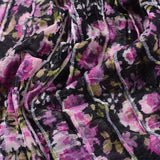 Pink Floral Knit, Polyester — photo 2