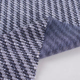 Black Houndstooth Jacquard, Poly-Cotton — photo 2