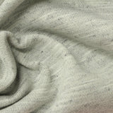 Light Grey Marl French Terry, Poly-Cotton — photo 2