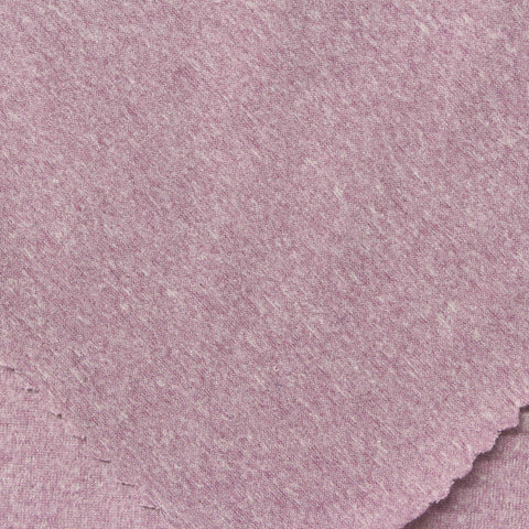 Purple Marl Milk Silk Knit, Polyester, 169 gsm
