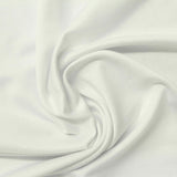 Polyester Stretch Milk Silk Knit Fabric, 290 gsm, 170 cm — White — photo 2
