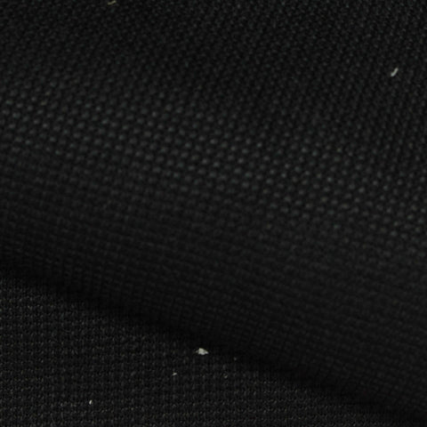 100% Polyester Sherpa Fleece Fabric, 452 gsm, 148 cm — Black