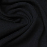 100% Cotton Jersey Knit Fabric, 180 gsm — Black — photo 2