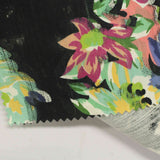 Pink Bold-Floral Canvas, Poly-Cotton — photo 2