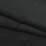 Polyester Stretch Scuba Knit Fabric, 280 gsm, 165 cm — Black — photo 2