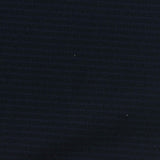 Striped Brushed Polyester Stretch Jersey Knit Fabric, 240 gsm, 165 cm — Navy — photo 2
