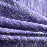 Purple Heathered-Marl Chunky Knit, Acrylic-Poly — photo 2