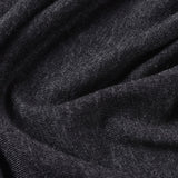 Dark Grey Marl Jersey Knit, Viscose — photo 2