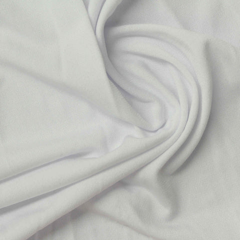 Polyester Stretch ITY Knit Fabric, 190 gsm, 156 cm — Grey