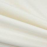 Cotton Viscose French Terry Fabric, 390 gsm, 170 cm — White — photo 2