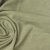Tencel Lyocell Acrylic Blend Stretch Rib Knit Fabric, 190 gsm, 160 cm — Khaki — photo 2