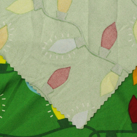 Printed Polyester Stretch Milk Silk Knit Fabric, 170 gsm, 180 cm — Green