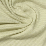 Cotton Polyester Metallic Rib Knit Fabric, 200 gsm, 125 cm — Yellow — photo 2