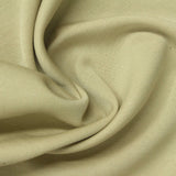Washed Polyester Modal Stretch Scuba Knit Fabric, 220 gsm, 160 cm — Khaki — photo 2