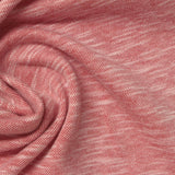 Red Marl Piqué Knit, Cotton-Poly — photo 2