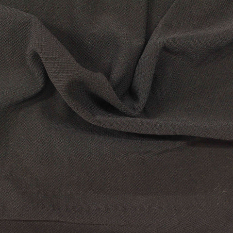 Polyester Stretch ITY Knit Fabric, 221 gsm — Brown