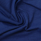 Blue Heathered-Marl Jersey Knit, Polyester — photo 2