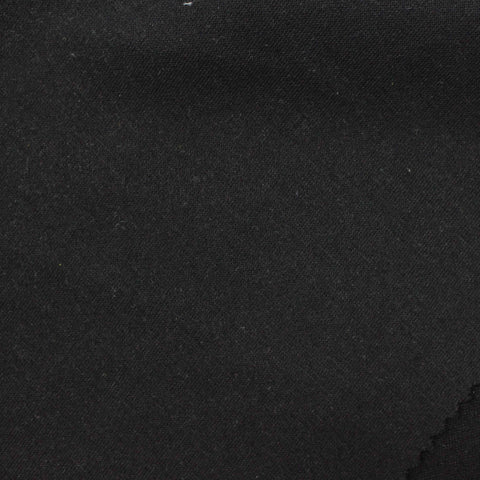 Polyester Stretch Scuba Knit Fabric, 288 gsm, 160 cm — Black