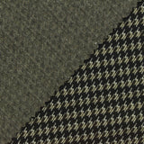 Black Houndstooth Jacquard, Poly-Viscose — photo 2