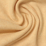 Cotton Acrylic Stretch Rib Knit Fabric, 270 gsm, 137 cm — Beige — photo 2