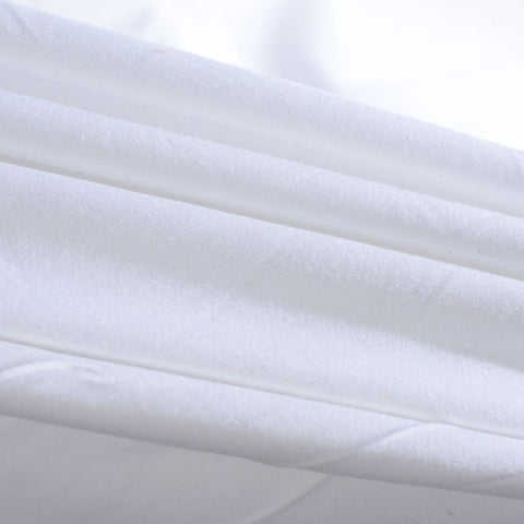 Cotton Stretch Twill Fabric, 190 gsm, 150 cm — White