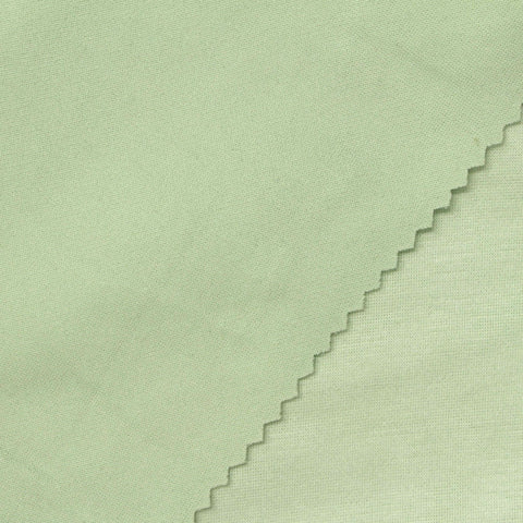 Polyester Viscose Stretch Scuba Knit Fabric, 230 gsm, 150 cm — Green
