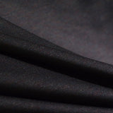 Jacquard Polyester Viscose Stretch Knit Fabric, 150 cm — Black — photo 2
