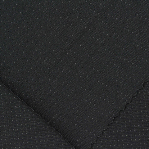 Black Fleck Warp Knit, Nylon-Spandex