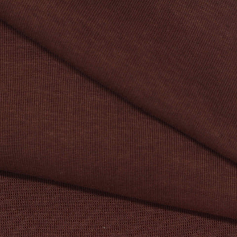 Polyester Cotton Knit Fabric, 270 gsm, 165 cm — Brown