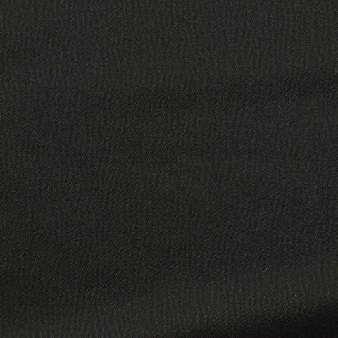 100% Polyester Satin Fabric, 196 gsm, 251 cm — Black