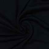 Polyester Viscose French Terry Fabric, 130 gsm — Black — photo 2