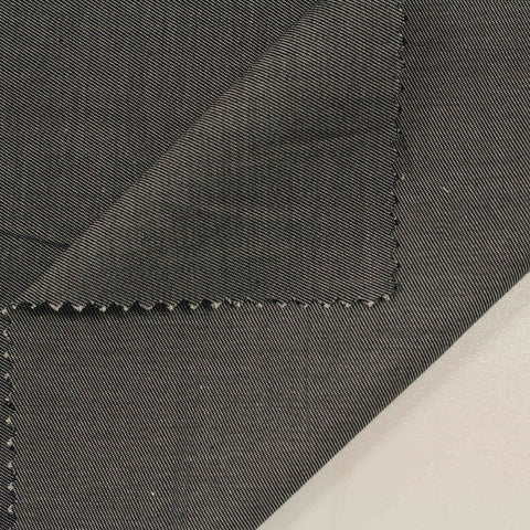 100% Cotton Chambray Fabric, 145 cm — Grey