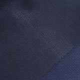 Cotton Polyester Stretch Knit Fabric, 245 gsm, 155 cm — Navy — photo 2