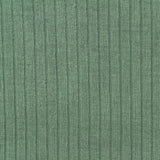 Viscose Stretch Rib Knit Fabric, 280 gsm, 145 cm — Green — photo 2
