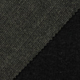 Dark Grey Marl Rib Knit, Poly-Cotton — photo 2
