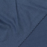 Viscose Polyester Piqué Knit Fabric, 210 gsm, 185 cm — Navy — photo 2