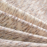 Light Beige Marl French Terry, Cotton-Poly — photo 2