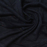 Navy Marl Jersey Knit, Viscose — photo 2