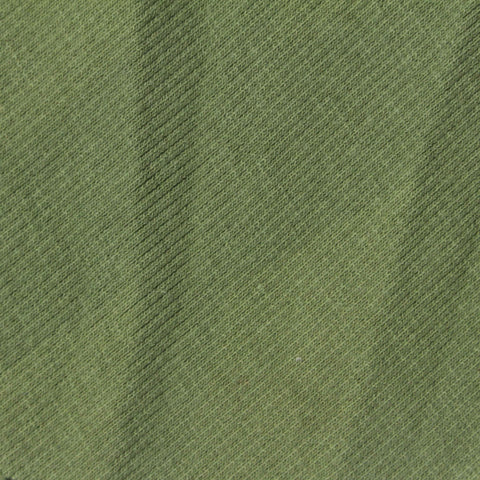 Cotton Polyester Stretch Rib Knit Fabric, 300 gsm — Green, ref EF-243933