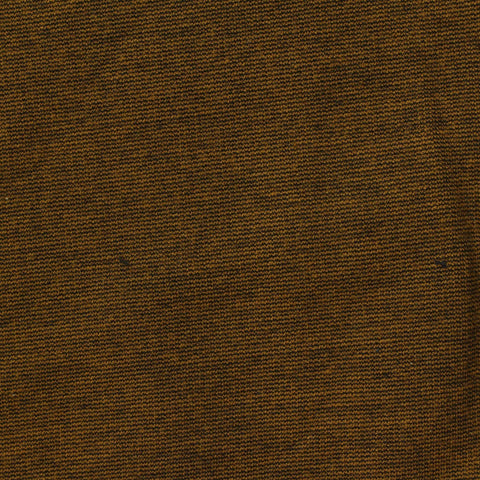 Polyester Viscose Stretch Ponte Knit Fabric, 340 gsm, 160 cm — Brown