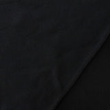 Polyester Stretch Jersey Knit Fabric, 113 gsm, 155 cm — Black — photo 2