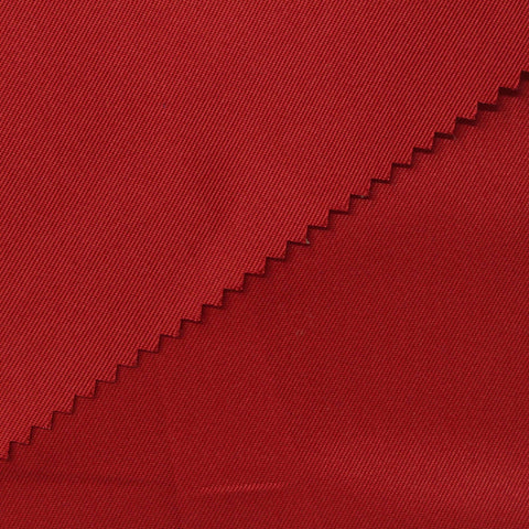 100% Polyester Woven Fabric, 195 gsm, 151 cm — Red