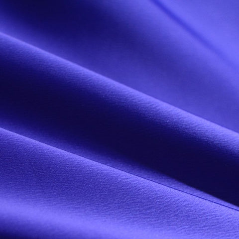 Polyester Stretch Chiffon Fabric, 180 gsm, 147 cm — Navy