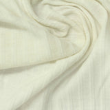 Polyester Stretch Rib Knit Fabric, 189 gsm, 130 cm — Beige — photo 2