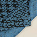 Black Abstract Jacquard, Poly-Viscose — photo 2