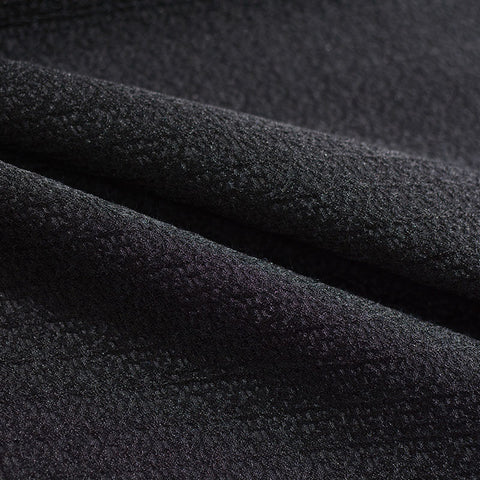 Black Tone-on-Tone Jacquard, Cotton-Poly, 270 gsm