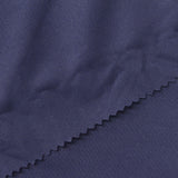 Polyester Stretch Piqué Knit Fabric, 230 gsm, 187 cm — Navy — photo 2